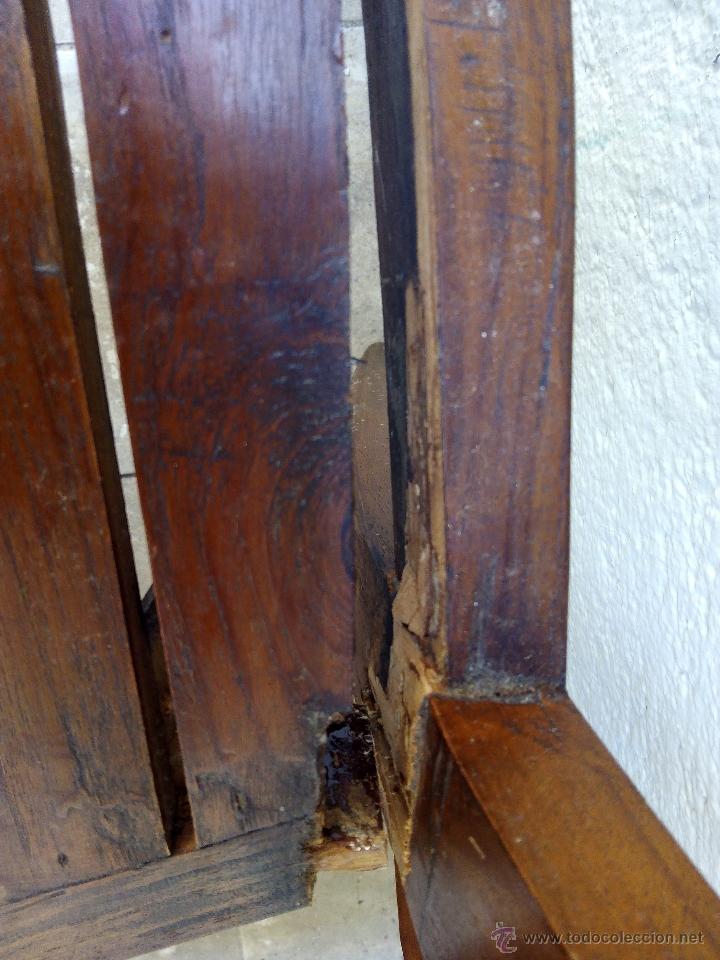 Antig&uuml;edades: 2 sillas de madera maciza. - Foto 3