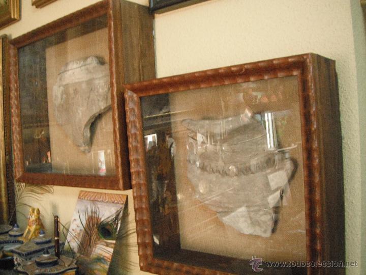 Antig&uuml;edades: PAREJA DE FRAGMENTOS DE TINAJAS ARABES - Foto 1