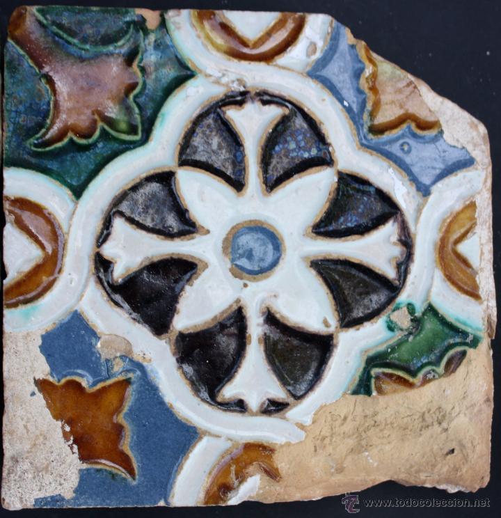 Antig&uuml;edades: Azulejos de Triana (Sevilla) del s. XVI - Foto 4