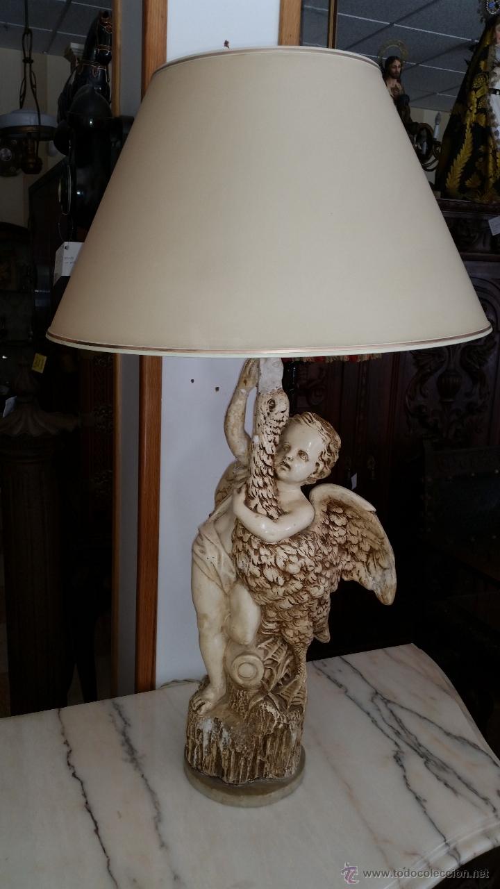 Antig&uuml;edades: LAMPARA DE SOBREMESA - Foto 4