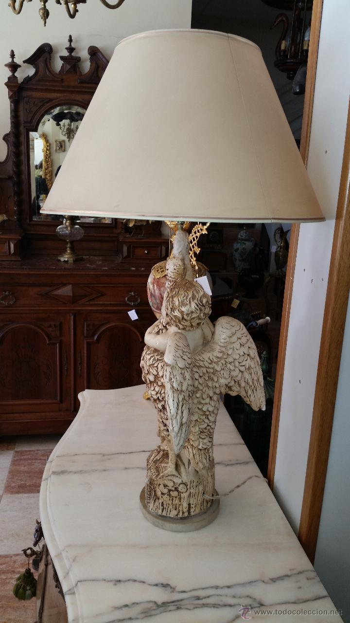Antig&uuml;edades: LAMPARA DE SOBREMESA - Foto 5