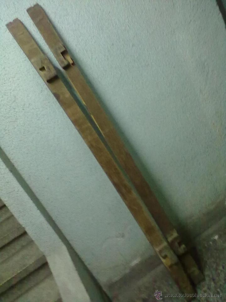 Antig&uuml;edades: CAMA MADERA TORNEADA PARA RESTAURAR - Foto 7