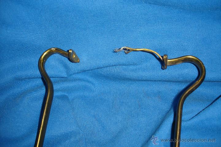 Antig&uuml;edades: -COMPLEMENTOS DE LAT&Oacute;N/BRONCE PARA EL MONTAJE DE L&Aacute;MPARAS - Foto 2