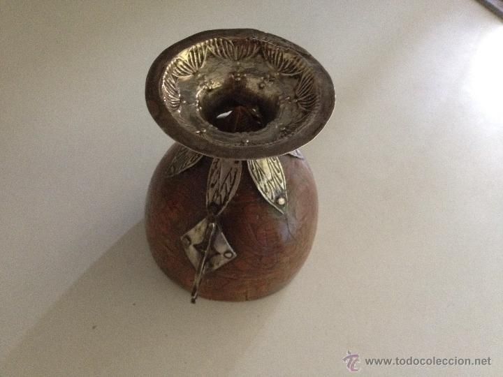Antig&uuml;edades: COCONUT COLONIAL SIGLO XVIII. COCO Y PLATA - Foto 3