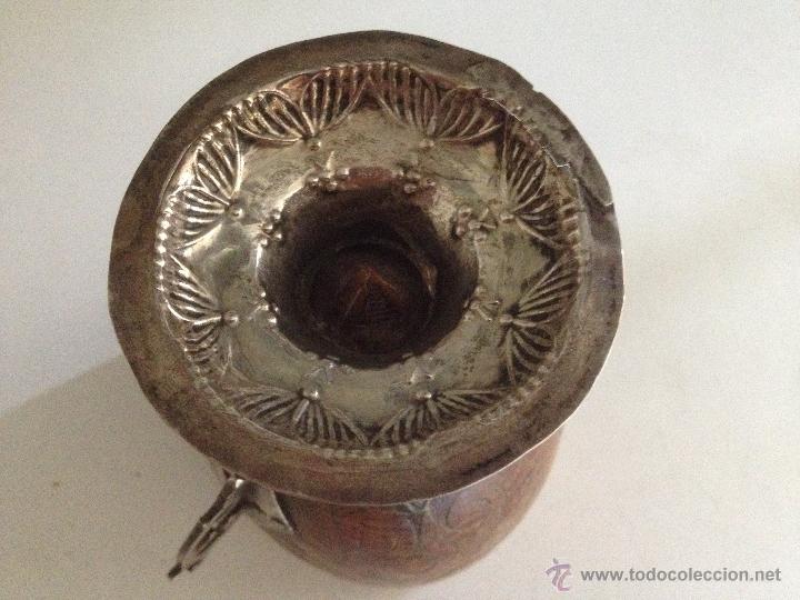 Antig&uuml;edades: COCONUT COLONIAL SIGLO XVIII. COCO Y PLATA - Foto 4
