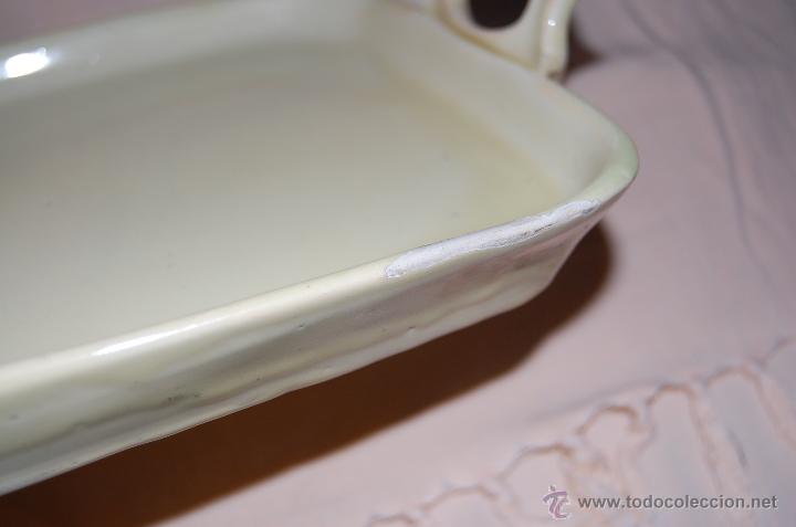 Antig&uuml;edades: Bandeja para aperitivos  de ceramica - Foto 3