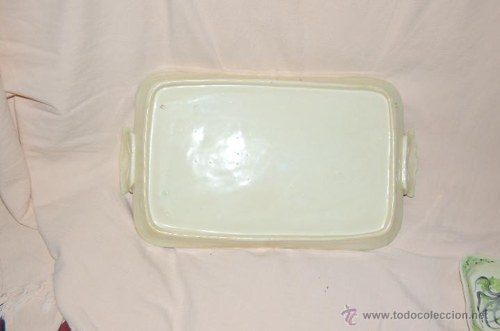 Antig&uuml;edades: Bandeja para aperitivos  de ceramica - Foto 5