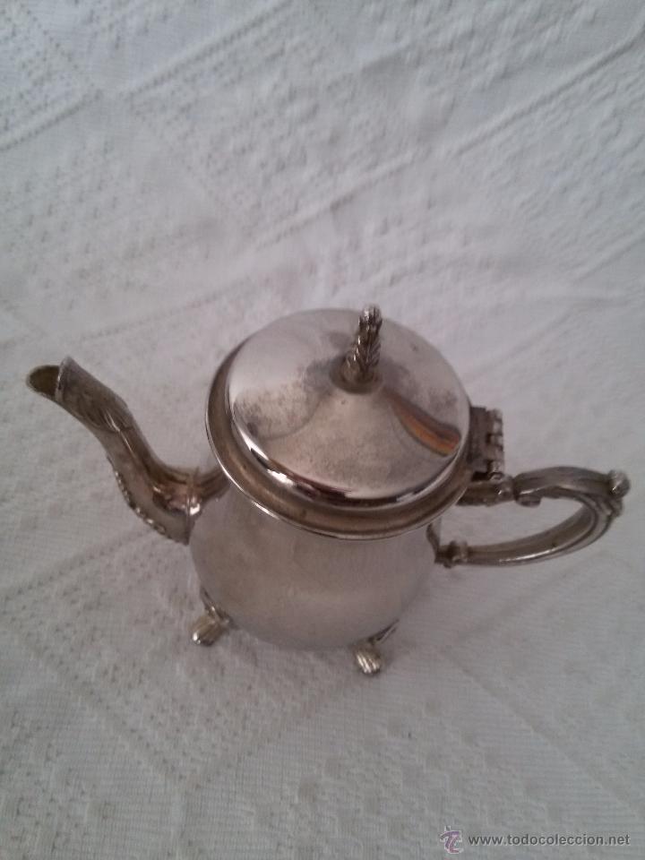 Antig&uuml;edades: ANTIGUA TETERA DE ALPACA?-13 CM - Foto 3