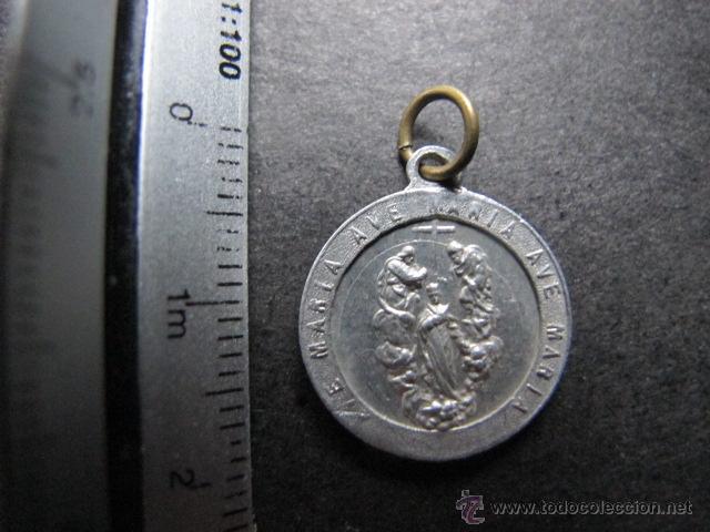 Antig&uuml;edades: medalla religiosa antigua ave maria - Foto 1