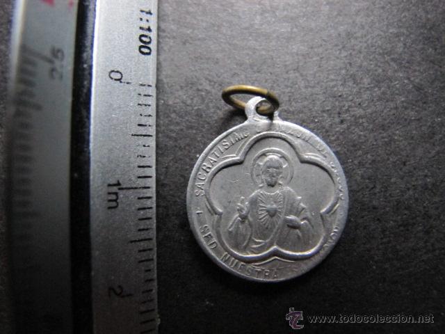 Antig&uuml;edades: medalla religiosa antigua ave maria - Foto 2