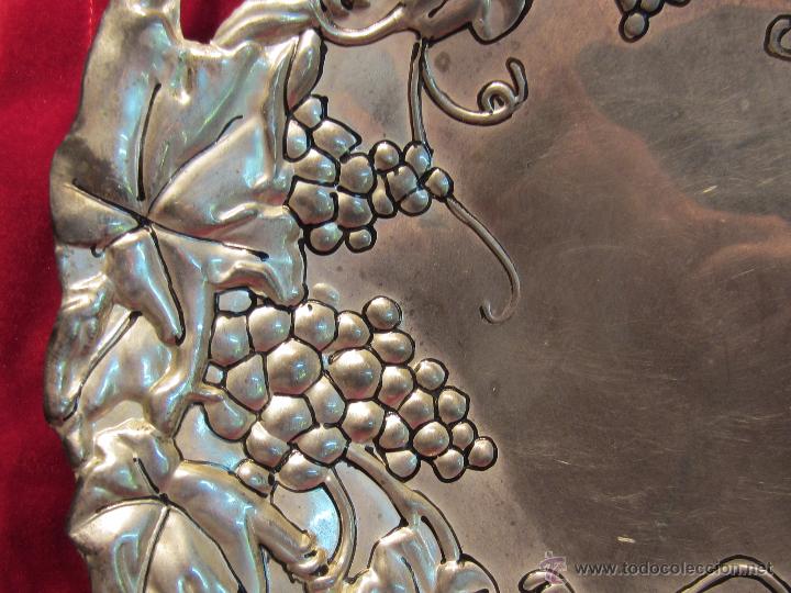 Antig&uuml;edades: centro de mesa o frutero de metal - Foto 3