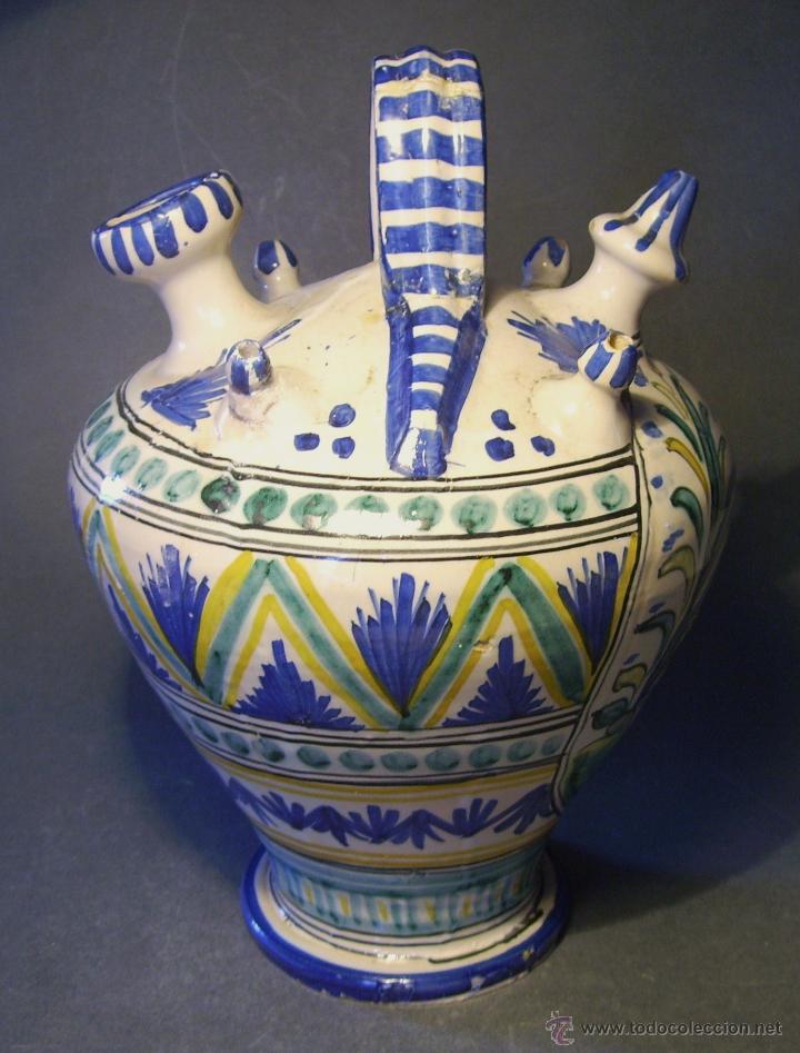 Antig&uuml;edades: GRAN BOTIJO TALAVERA DE COLECCI&Oacute;N - Foto 4