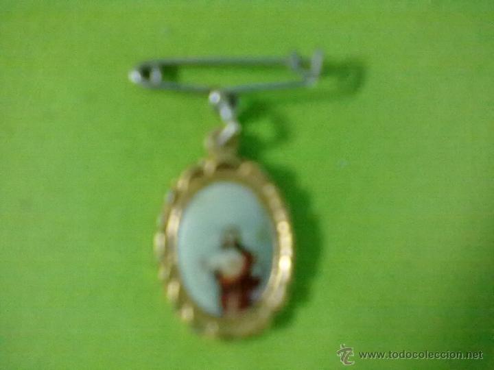 Antig&uuml;edades: MEDALLA IMPERDIBLE SAGRADO CORAZON DE JESUS - Foto 1