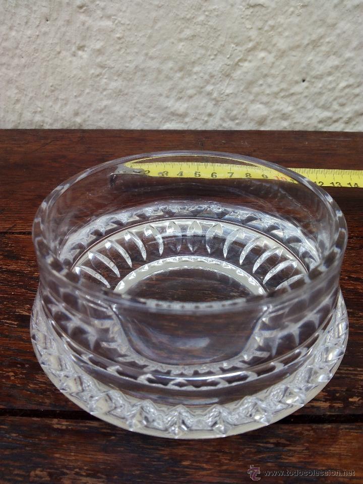 Antig&uuml;edades: Centro de mesa de cristal tallado - Foto 1