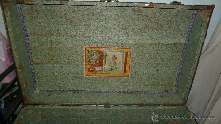 Antig&uuml;edades: Baul Carruaje 1882 - Foto 5