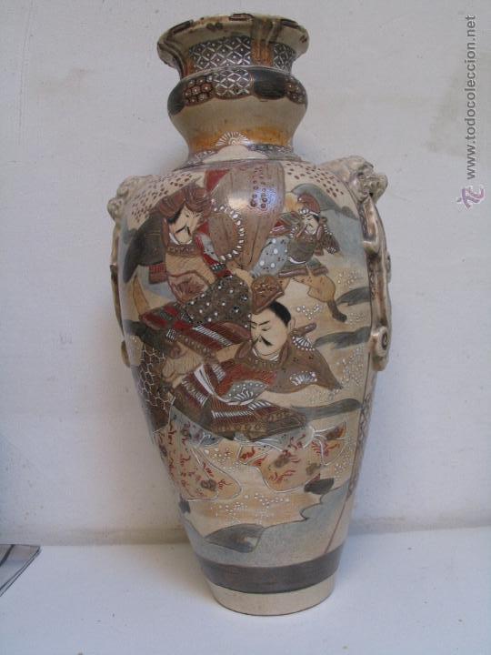Antig&uuml;edades: Reservado jarron Satsuma XIX - Foto 1