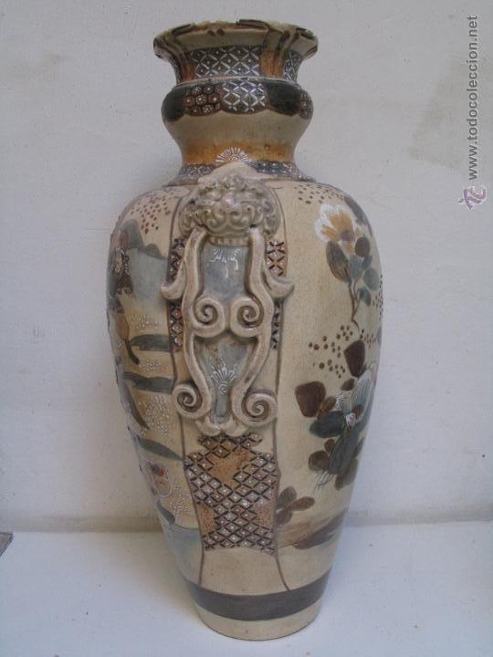 Antig&uuml;edades: Reservado jarron Satsuma XIX - Foto 5