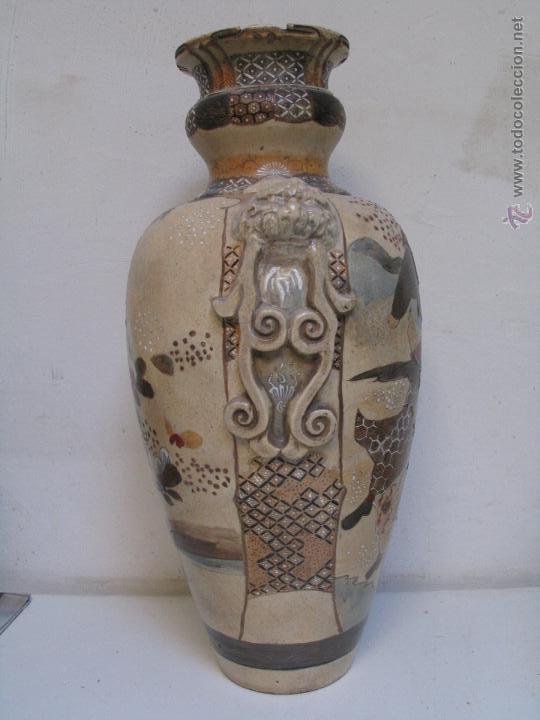 Antig&uuml;edades: Reservado jarron Satsuma XIX - Foto 7