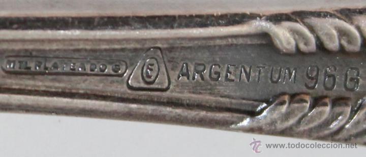 Antig&uuml;edades: 11 CUCHARAS PLATEADAS - Foto 6