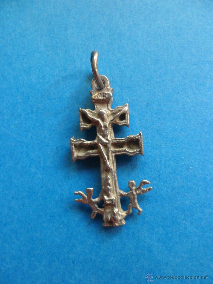 Antig&uuml;edades: Cruz de Caravaca - Metal - Foto 1