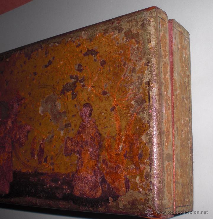 Antig&uuml;edades: Antigua caja de madera china - Foto 3