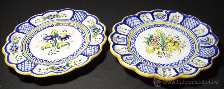 Antig&uuml;edades: DOS PLATOS DE TALAVERA - Foto 3