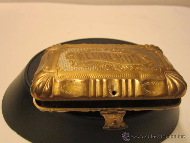 Antig&uuml;edades: BOLSITO ISABELINO EN PLATA DORADA - Foto 3