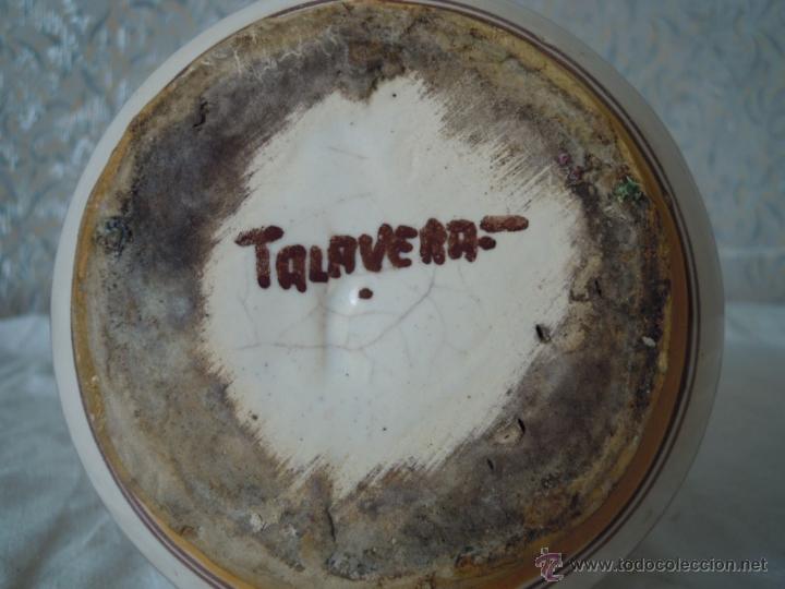 Antig&uuml;edades: JARRA DE CERAMICA DE TALAVERA - Foto 10