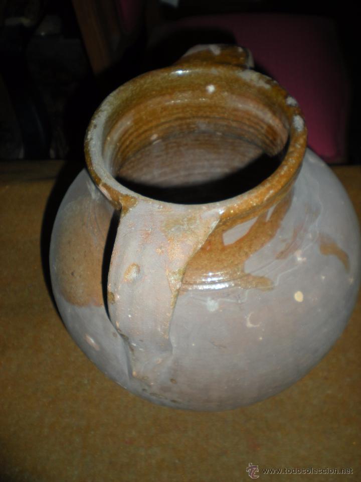 Antig&uuml;edades: OLLA de barro doble asa h34cm d27cm - Foto 2