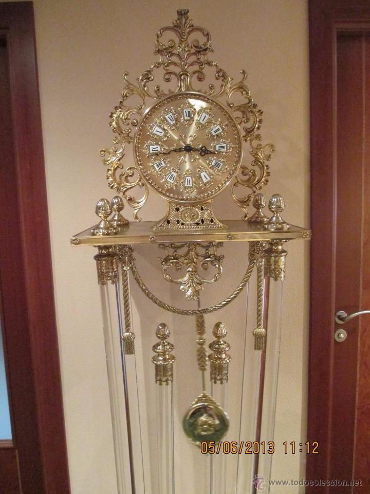 Antig&uuml;edades: ESPECTACULAR RELOJ DE BRONCE - Foto 2