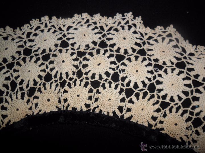 Antig&uuml;edades: Encaje de crochet - Antiguo cuello - Foto 4