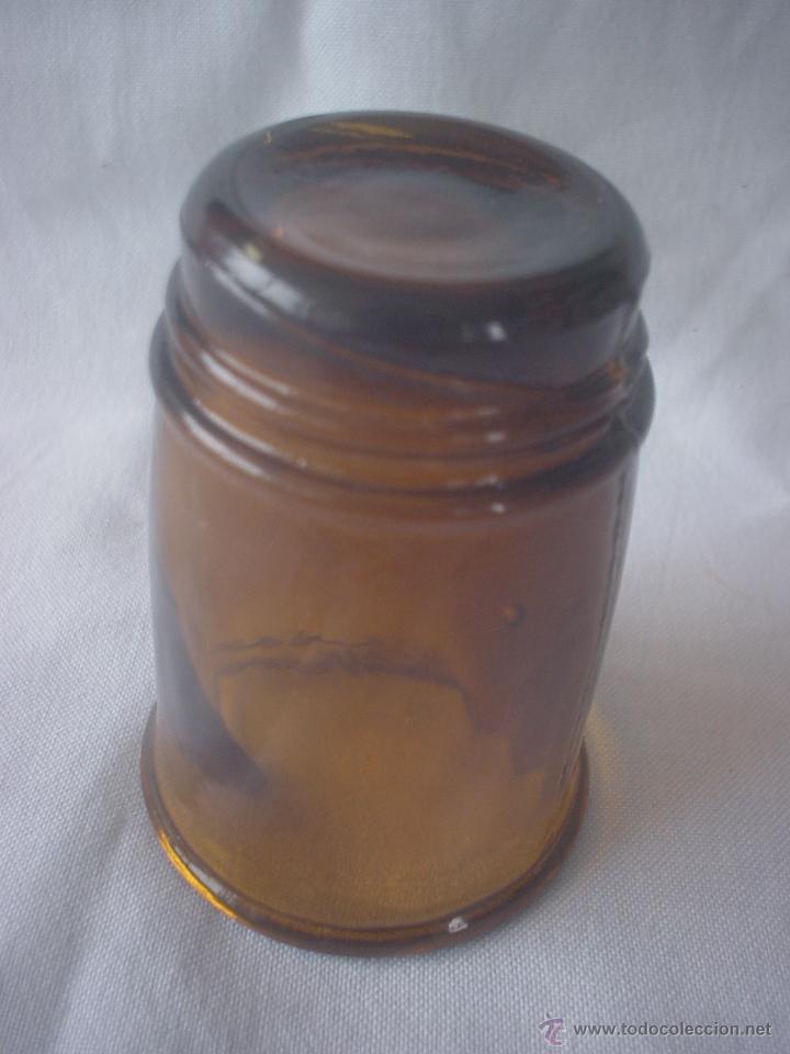 Antig&uuml;edades: ANTIG&Uuml;O VASO CRISTAL &Aacute;MBAR - Foto 4