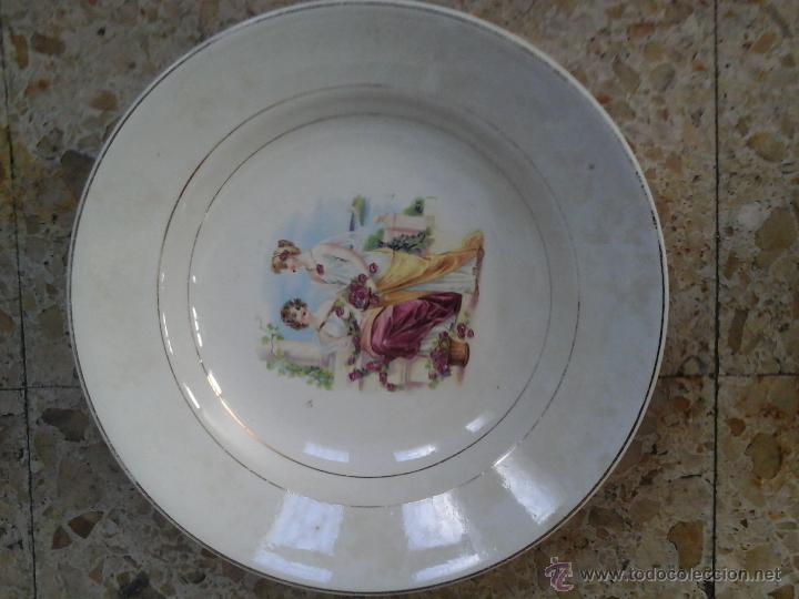 Antig&uuml;edades: Plato ceramica China 1925 - Foto 1