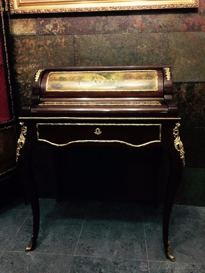 Antig&uuml;edades: ESCRITORIO LINEA Y ESTILO LOUIS XV - Foto 1