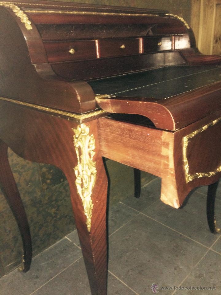 Antig&uuml;edades: ESCRITORIO LINEA Y ESTILO LOUIS XV - Foto 4