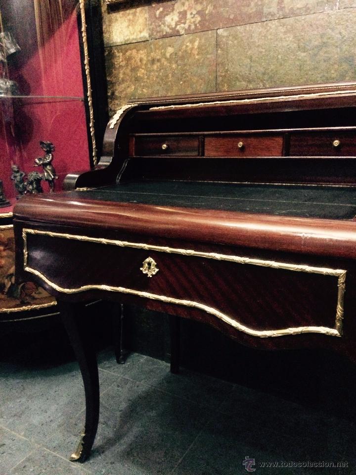 Antig&uuml;edades: ESCRITORIO LINEA Y ESTILO LOUIS XV - Foto 6