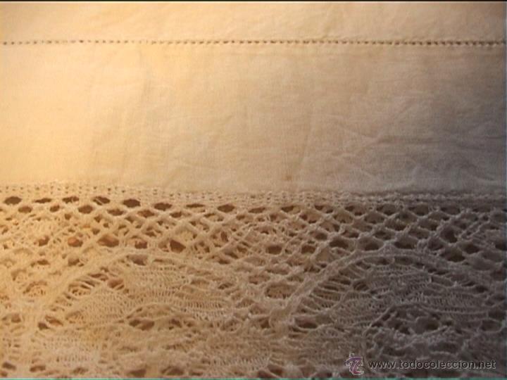 Antig&uuml;edades: FUNDA ALMOHADA COJINERA 35X160CM - Foto 4