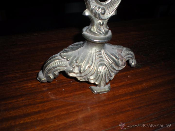 Antig&uuml;edades: Juego de dos candelabros - Foto 4