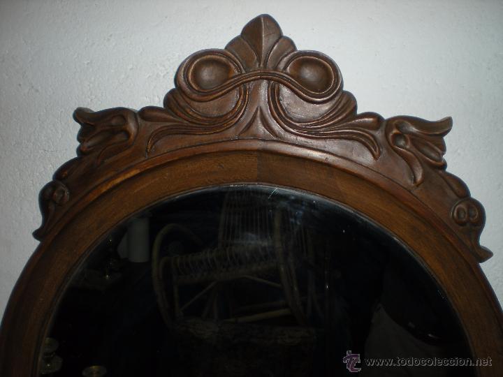 Antig&uuml;edades: Espejo en madera - Foto 2