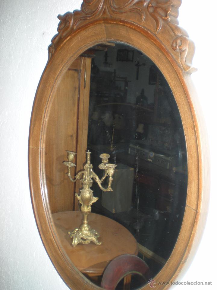 Antig&uuml;edades: Espejo en madera - Foto 3