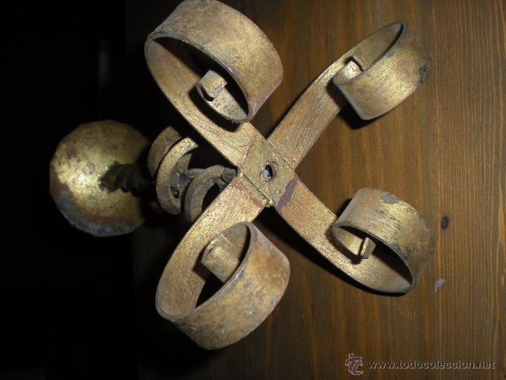 Antig&uuml;edades: Portal&aacute;mpara s&iacute;mil a portavelas - Foto 3