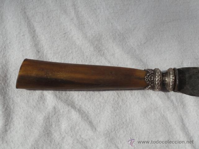 Antig&uuml;edades: ANTIGUO CUCHILLO DE SERVICIO DEL S. XIX CON SELLO. - Foto 2