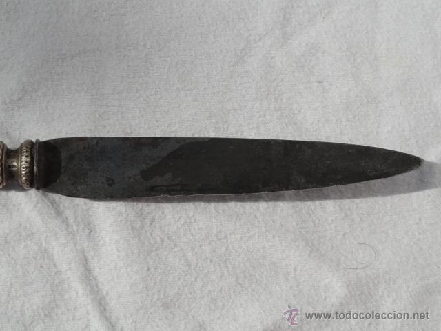 Antig&uuml;edades: ANTIGUO CUCHILLO DE SERVICIO DEL S. XIX CON SELLO. - Foto 3
