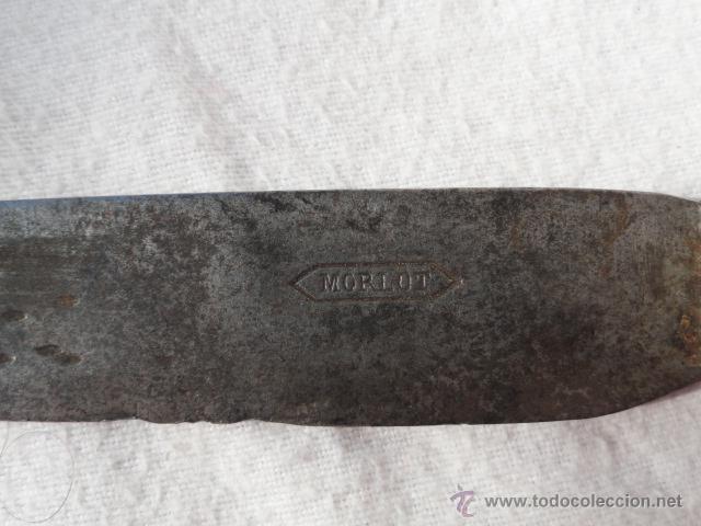 Antig&uuml;edades: ANTIGUO CUCHILLO DE SERVICIO DEL S. XIX CON SELLO. - Foto 5