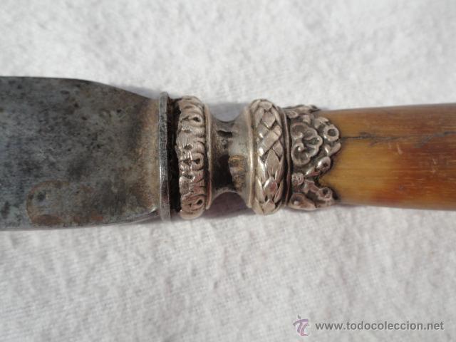 Antig&uuml;edades: ANTIGUO CUCHILLO DE SERVICIO DEL S. XIX CON SELLO. - Foto 7