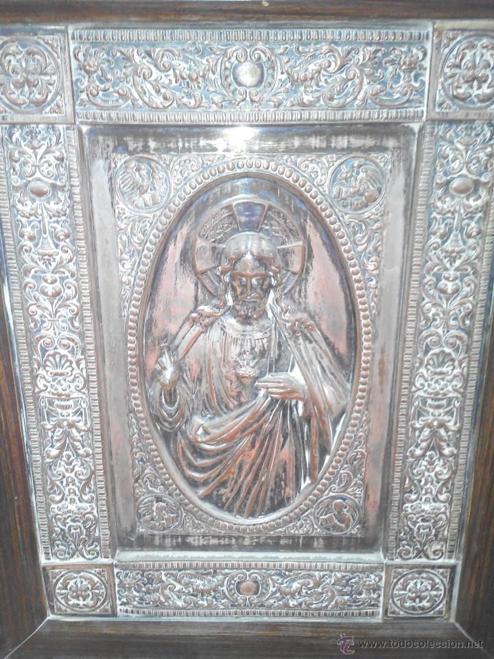 Antig&uuml;edades: precioso sagrado corazon - Foto 4