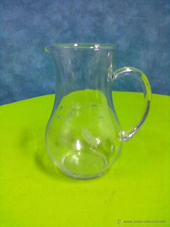 Antig&uuml;edades: JARRA CRISTAL TALLADO - Foto 2