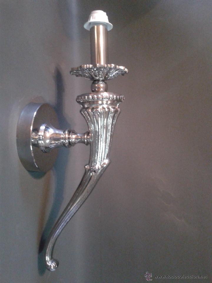 Antig&uuml;edades: APLIQUE DE PARED DE BRONCE - Foto 1