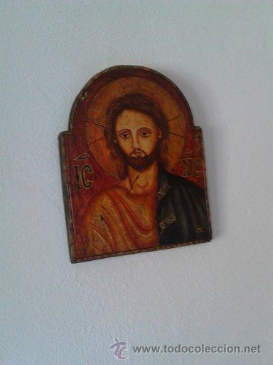 Antig&uuml;edades: CUADRO EN POLICROMIA - Foto 2