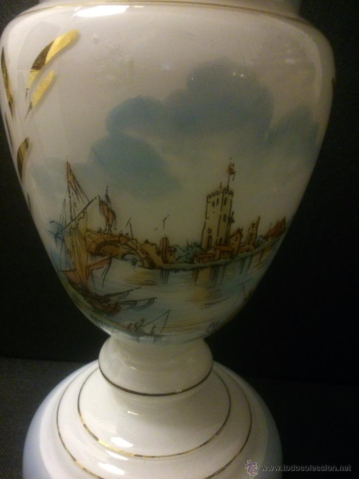 Antig&uuml;edades: * QUINQU&Eacute; ISABELINO DE OPALINA. SIGLO XIX - Foto 1